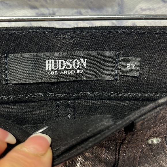 NWOT-Hudson Los Angeles Women's Centerfold Extreme High Rise Skirt - Picture 7 of 8